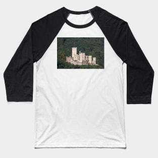 Stolzenfels Castle, Koblenz, Middle Rhine, Rhine, Rhineland-Palatinate, Germany Baseball T-Shirt